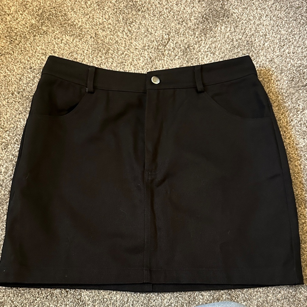 Vici Black Mini Skirt